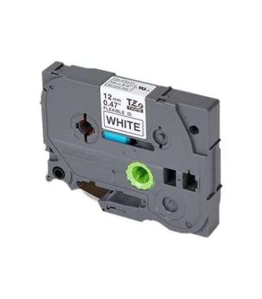 Brother TZe-FX231 Flexible ID Laminated Tape Black on White TZe 8 m 1.2 cm