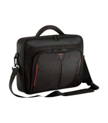Targus Classic+ Fits up to size 15.6 " Messenger - Briefcase Black/Red Shoulder strap