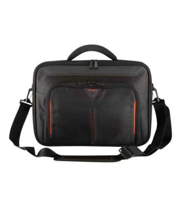 Targus Classic+ Fits up to size 15.6 " Messenger - Briefcase Black/Red Shoulder strap