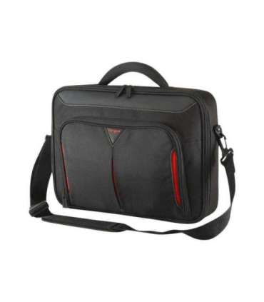 Targus Classic Fits up to size 14 " Messenger - Briefcase Black/Red Shoulder strap