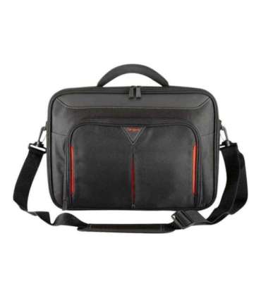 Targus Classic Fits up to size 14 " Messenger - Briefcase Black/Red Shoulder strap