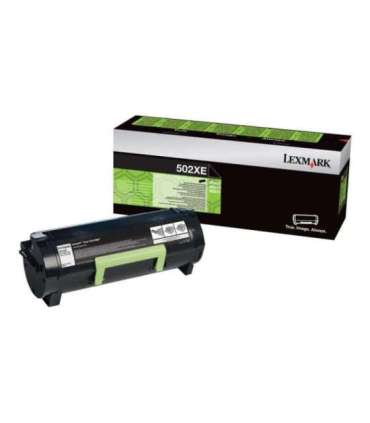 Lexmark 50F2X0E 502XE Extra High Yield Corporate Cartridge (10k) Cartridge Black