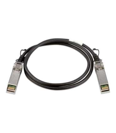 D-Link DEM-CB100S SFP+ Copper Direct Attach Cable 10/100/1000/10000 Mbit/s Maximum transfer distance 1 m |