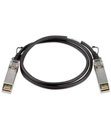 D-Link DEM-CB100S SFP+ Copper Direct Attach Cable 10/100/1000/10000 Mbit/s Maximum transfer distance 1 m |