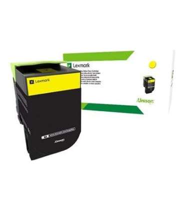 Lexmark 80C2HYE 802HYE Yellow High Yield Corporate Cartridge (3k) Cartridge Yellow