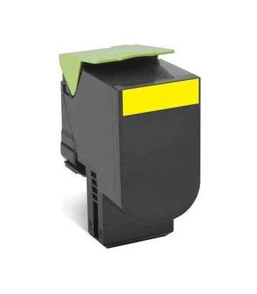 Lexmark 80C2HYE 802HYE Yellow High Yield Corporate Cartridge (3k) Cartridge Yellow