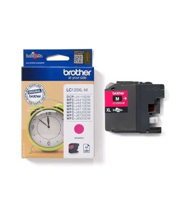 Brother LC125XLM Ink Cartridge Magenta