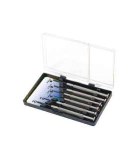 Logilink Small Screwdriver Set, 6pcs Incl. transport boxThe set includes1x slot driver 1.4 mm1x slot driver 2.0 mm1x