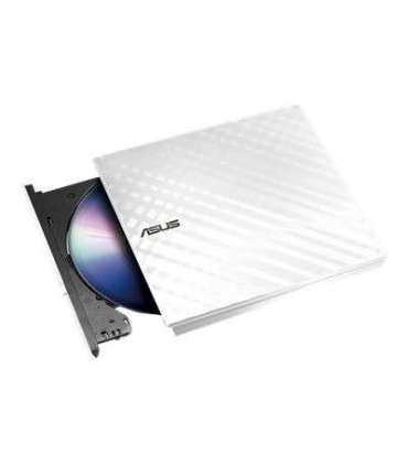 Asus SDRW-08D2S-U Lite Interface USB 2.0 DVD±RW CD read speed 24 x CD write speed 24 x White |