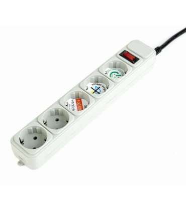 Power Cube SPG3-B-6C surge protector, 5 sockets, 6ft