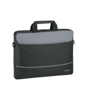 Targus Intellect Fits up to size 15.6 " Messenger - Briefcase Black/Grey Shoulder strap