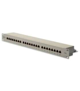 Digitus Patch Panel DN-91524S White Category: CAT 5e Ports: 24 x RJ45 Retention strength: 7.7 kg Insertion