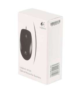 Logitech Mouse B100 Wired Black