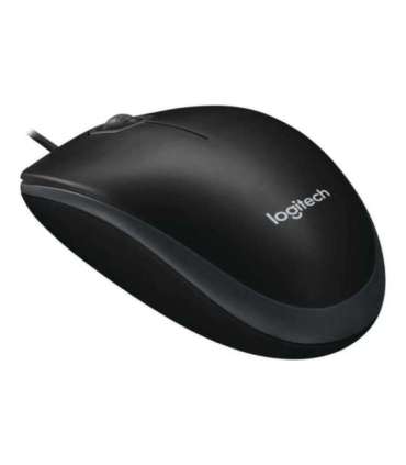Logitech Mouse B100 Wired Black