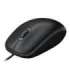 Logitech Mouse B100 Wired Black