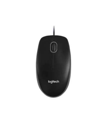Logitech Mouse B100 Wired Black