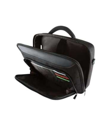 Targus CN418EU Clamshell Laptop Bag Briefcase Black/Red 17-18 " Shoulder strap