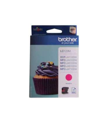 Brother LC123M Ink Cartridge Magenta