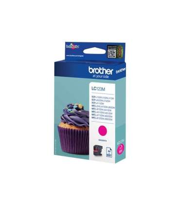 Brother LC123M Ink Cartridge Magenta