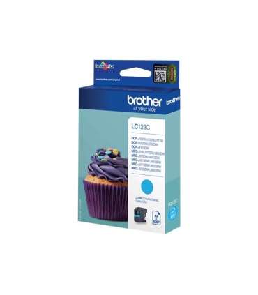 Brother LC123C Ink Cartridge Cyan
