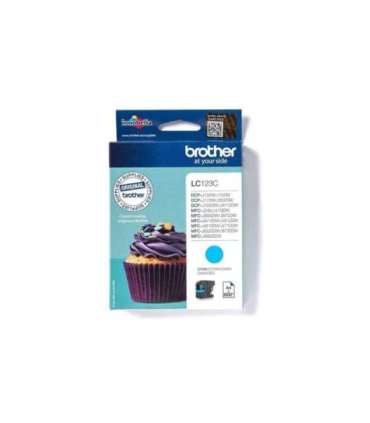 Brother LC123C Ink Cartridge Cyan