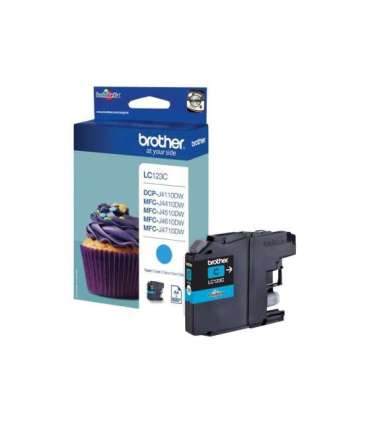 Brother LC123C Ink Cartridge Cyan