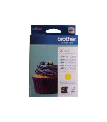 Brother LC123Y Ink Cartridge Yellow