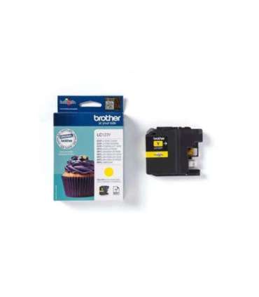 Brother LC123Y Ink Cartridge Yellow