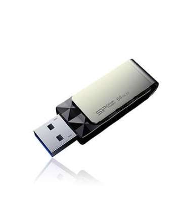 Silicon Power Blaze B30 8 GB USB 3.0 Silver
