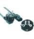 Cablexpert Power cord (C13), VDE approved Black