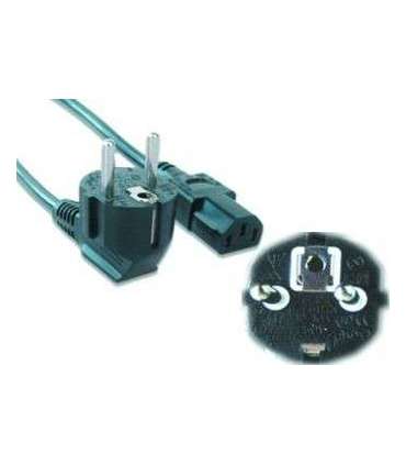 Cablexpert Power cord (C13), VDE approved Black