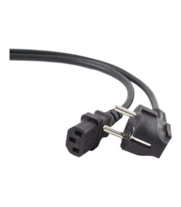 Cablexpert Power cord (C13), VDE approved Black