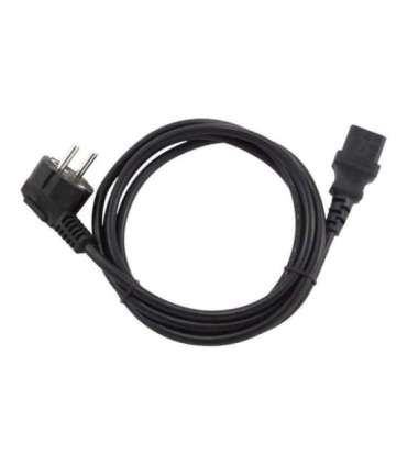 Cablexpert Power cord (C13), VDE approved Black