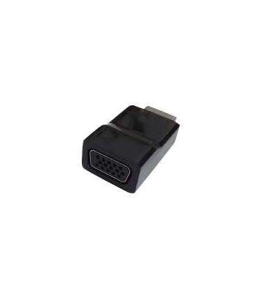 Gembird HDMI to VGA adapter, single port Black HDMI VGA