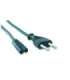 Cablexpert Power cord (C7), VDE approved Black Power plug type C