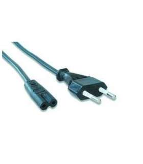 Cablexpert Power cord (C7), VDE approved Black Power plug type C