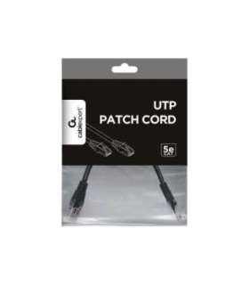 Cablexpert Patch Cord Cat.5e UTP 0.25m Black
