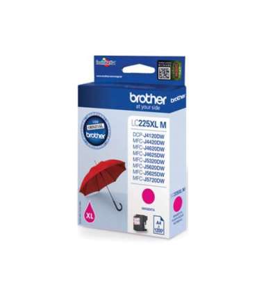 Brother LC-225XLM Ink Cartridge Magenta
