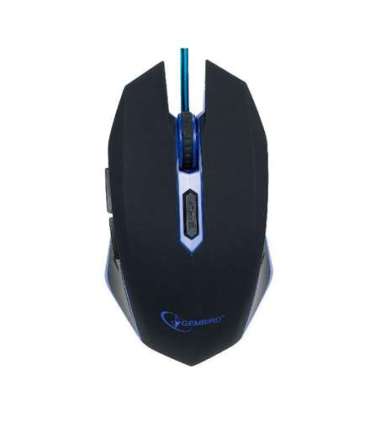 Gembird Gaming mouse, USB, blue Gembird