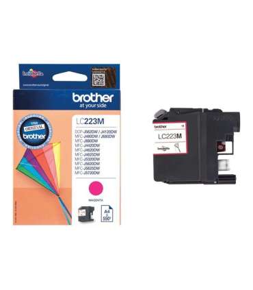 Brother LC-223M Ink Cartridge Magenta