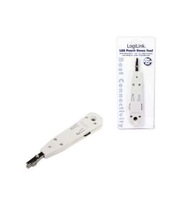 Logilink LSA Punch Down Tool LSA Punch Down ToolSuitable for on-wall and in-wall wallplatesCutting of the extending