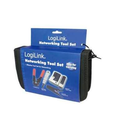 Logilink Networking Tool Set with Bag, 4 parts