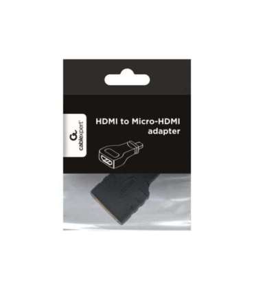 Gembird HDMI to Micro-HDMI adapter Black HDMI micro HDMI