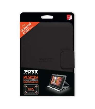 PORT DESIGNS MUSKOKA Universal 10 " Folio 10'' Black