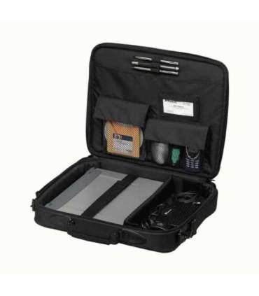 Targus Classic Clamshell Case Fits up to size 15.6 " Messenger - Briefcase Black Shoulder strap