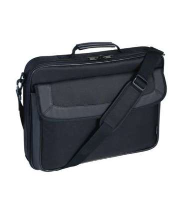 Targus Classic Clamshell Case Fits up to size 15.6 " Messenger - Briefcase Black Shoulder strap