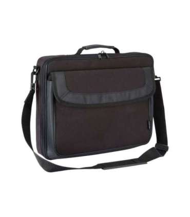 Targus Classic Clamshell Case Fits up to size 15.6 " Messenger - Briefcase Black Shoulder strap