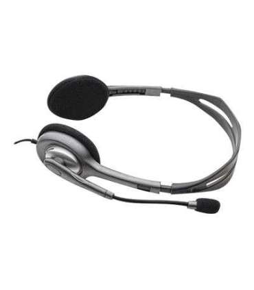 Logitech Stereo headset H111 Built-in microphone 3.5 mm Grey