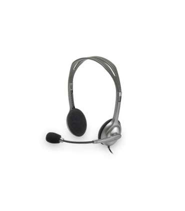 Logitech Stereo headset H111 Built-in microphone 3.5 mm Grey