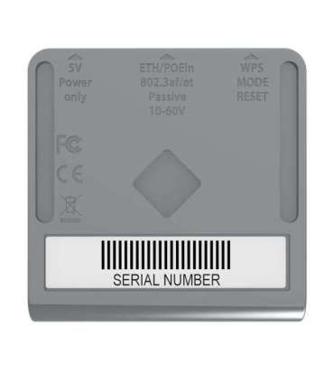 MikroTik RBmAPL-2nD mAP lite 802.11n 2.4 150 Mbit/s 10/100 Mbit/s Ethernet LAN (RJ-45) ports 1 MU-MiMO